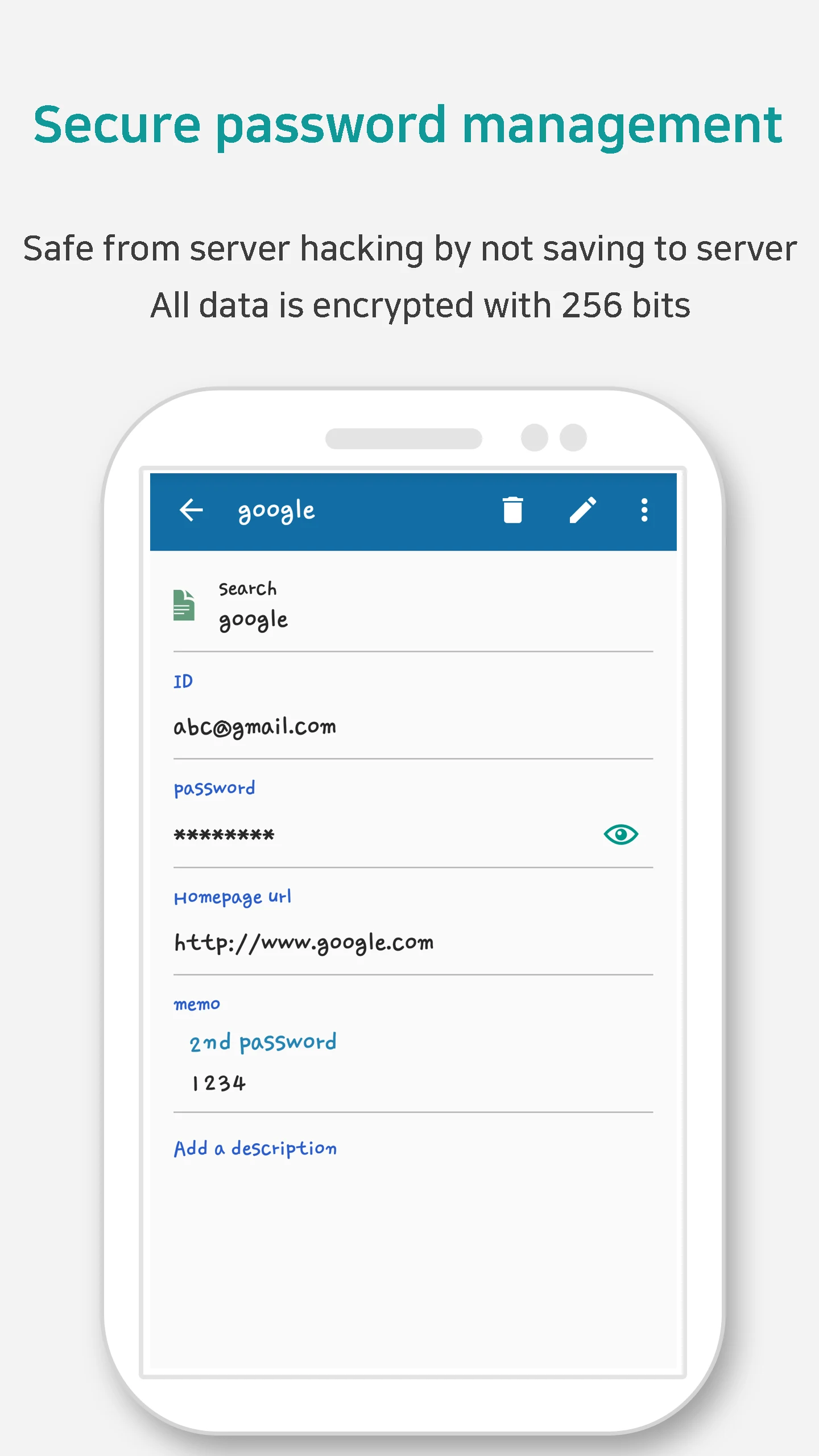 HidePass - Password Manager screenshot